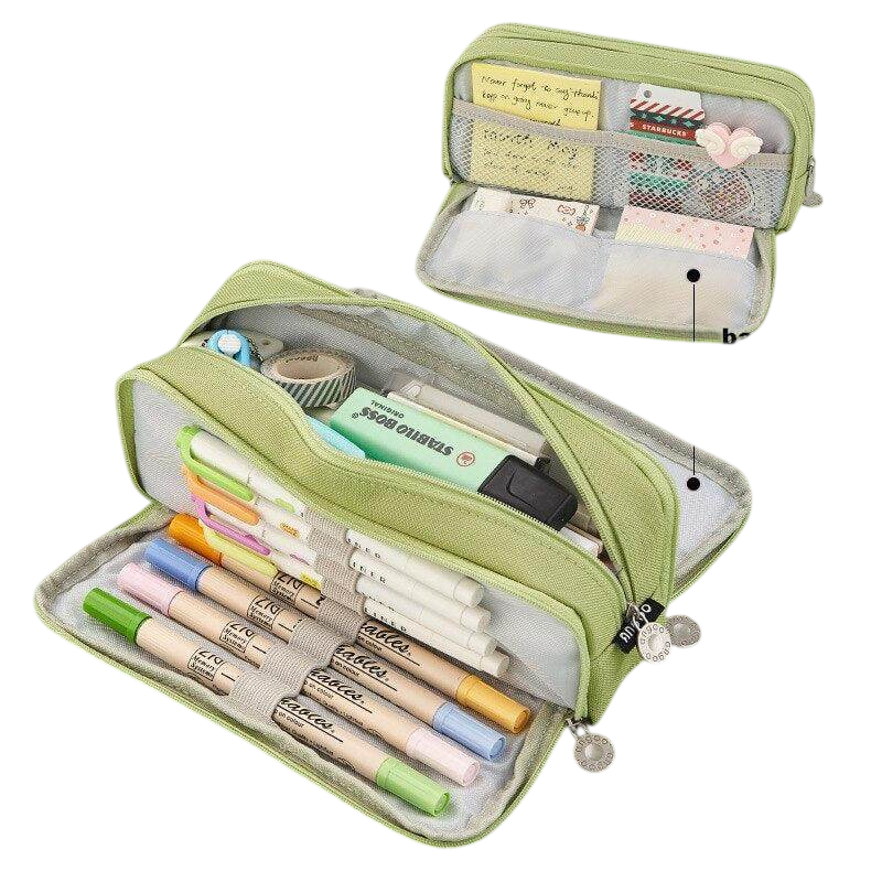 Trousse à double compartiment VacationGrabs pour une organisation facile