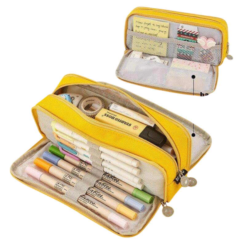 Trousse à double compartiment VacationGrabs pour une organisation facile