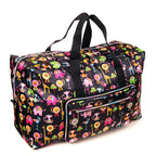 Colorful travel duffle bag with animal patterns for kids