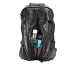 Durable travel backpack for men with multiple compartments and room for water bottles and essentials