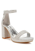 Mejuri Rhinestones And Pearl Embellished Sandals - VacationGrabs