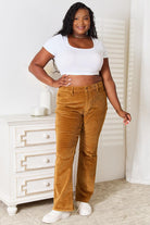 Women's Pants Judy Blue Full Size Mid Rise Corduroy Pants
