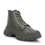 Roxane Chunky Lace Up Boots - VacationGrabs