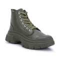 Roxane Chunky Lace Up Boots - VacationGrabs