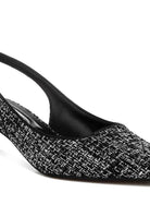 Zehra Boucle Slingback Sandals - VacationGrabs