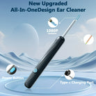 Ear wax cleaner kit with 1080P camera and rechargeable design