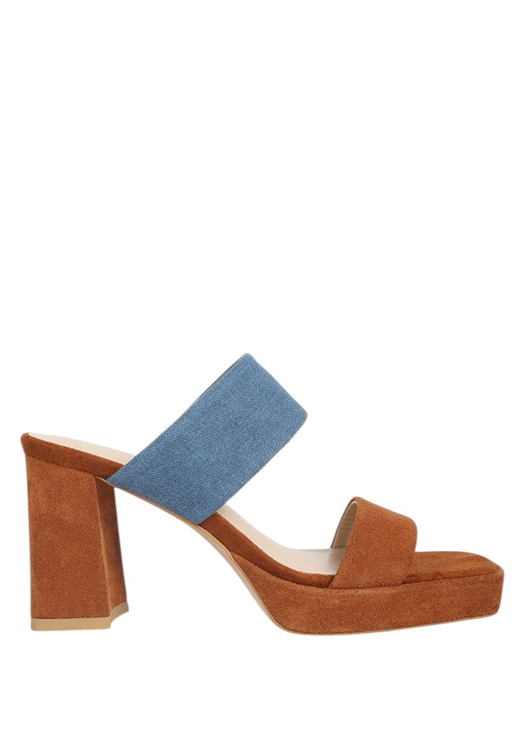 Eddlia Slip On Platform Sandals