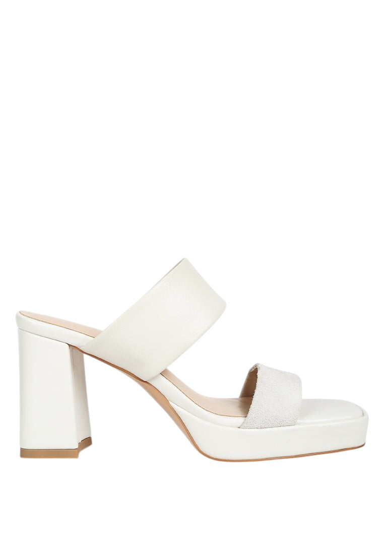 Eddlia Slip On Platform Sandals