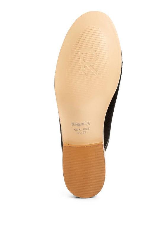 Women's Shoes - Flats Edmanda Tassle Detail Leather Mules