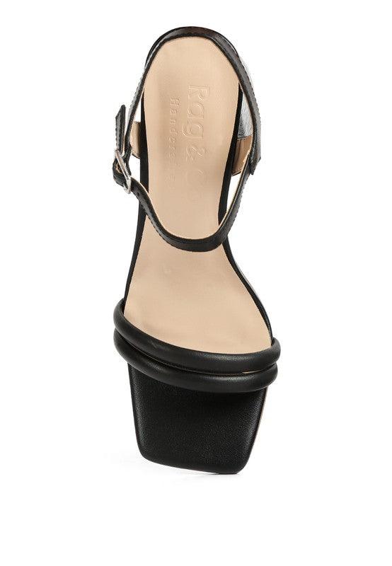 Women's Shoes - Sandals Edyta Ankle Strap Block Heel Sandals