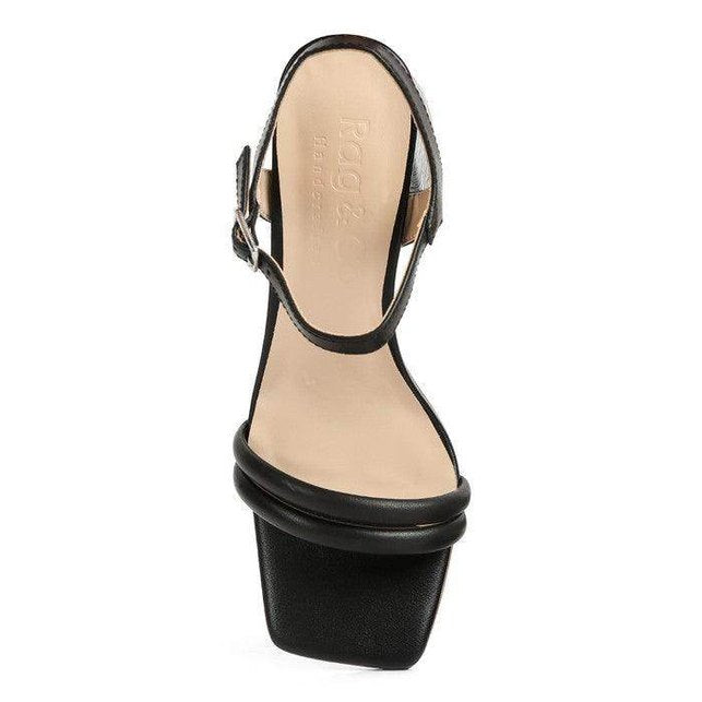 Edyta Ankle Strap Block Heel Sandals - VacationGrabs