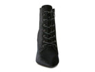 Rag Company elegant high heeled boots in black with lace-up design for a stylish look