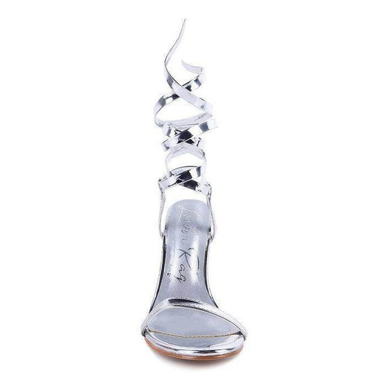 Smacker Stiletto Lace Up Sandal - VacationGrabs