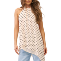 Chic Polka Dot Halter-Top for Women