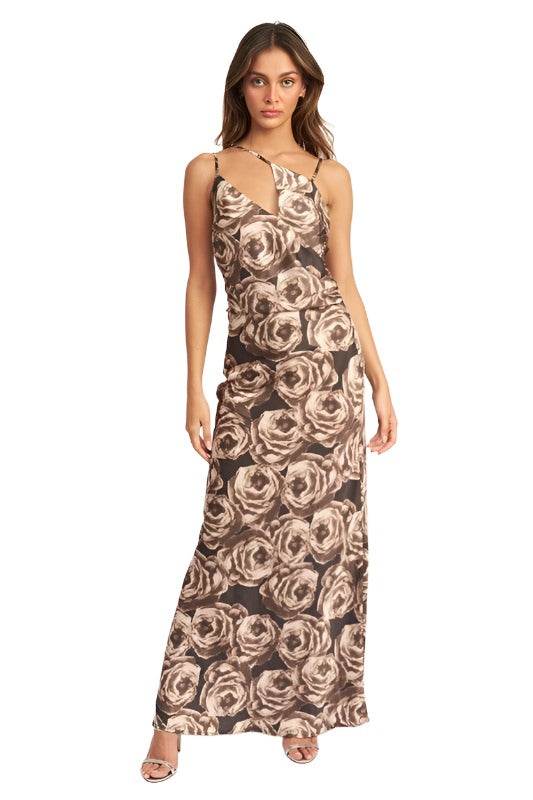 Emory Park Women's Floral Maxi Dress, perfect for elegant travel outfits with a stylish design