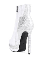 Rag Company women's boots featuring elegant vacation footwear with high heels and shiny embellishments