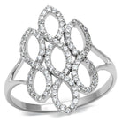 Elegant vacation jewelry for women featuring a sparkling silver ring with intricate floral design
