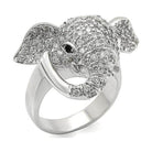 VacationGrabs elephant statement ring with a sparkling elephant design for unique jewelry lovers