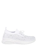Elizha Stud Embellished Lace Up Sneakers