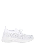 Elizha Stud Embellished Lace Up Sneakers
