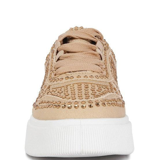 Women's Shoes - Sneakers Eloise Embellished Chunky Sole Sneakers