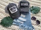 Embroidered beach hat from Ocean and 7th featuring unique designs for stylish summer outings