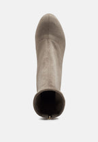 Emerson Micro Suede Ankle Boots