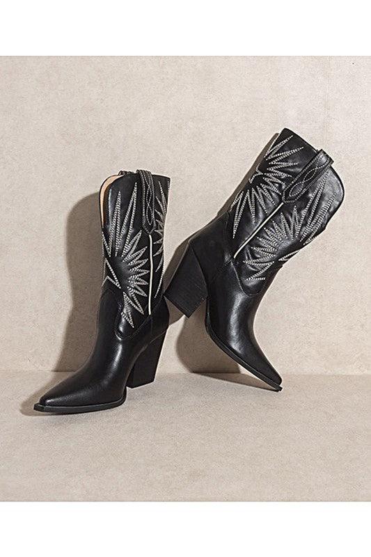 Women's Shoes - Boots Emersyn-Western Boots