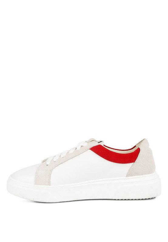 Women's Shoes - Sneakers Endler Color Block Leather Sneakers