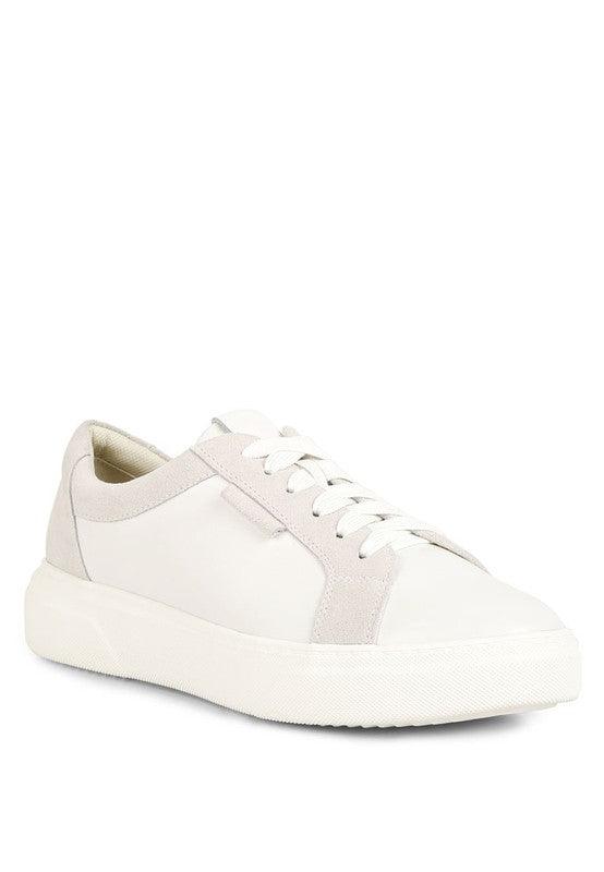 Women's Shoes - Sneakers Endler Color Block Leather Sneakers