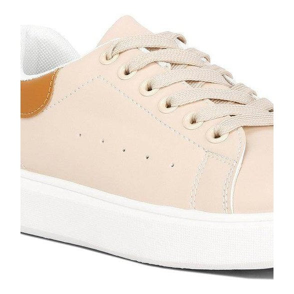 Enora Comfortable Lace Up Sneakers - VacationGrabs