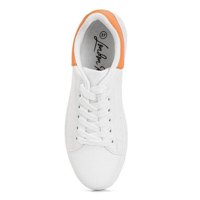 Enora Comfortable Lace Up Sneakers - VacationGrabs