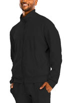 Men's 2PC Track Set in Black by VacationGrabs, featuring essential mens activewear for workouts