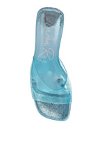 Eugnie Clear Straps Block Heel Sandals