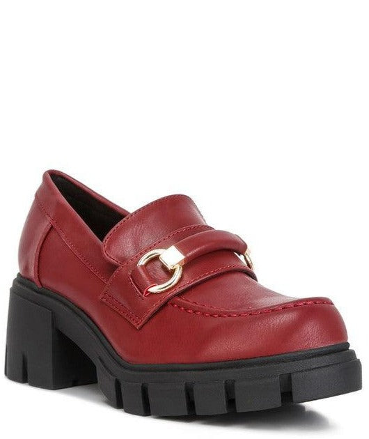 Women's Shoes - Flats Evangeline Chunky Platform Loafers