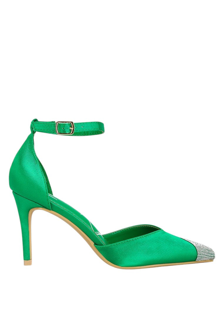 Everalda Toe Cap Embellished Sandals