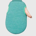 Green exfoliating gloves for dead skin removal and smooth skin