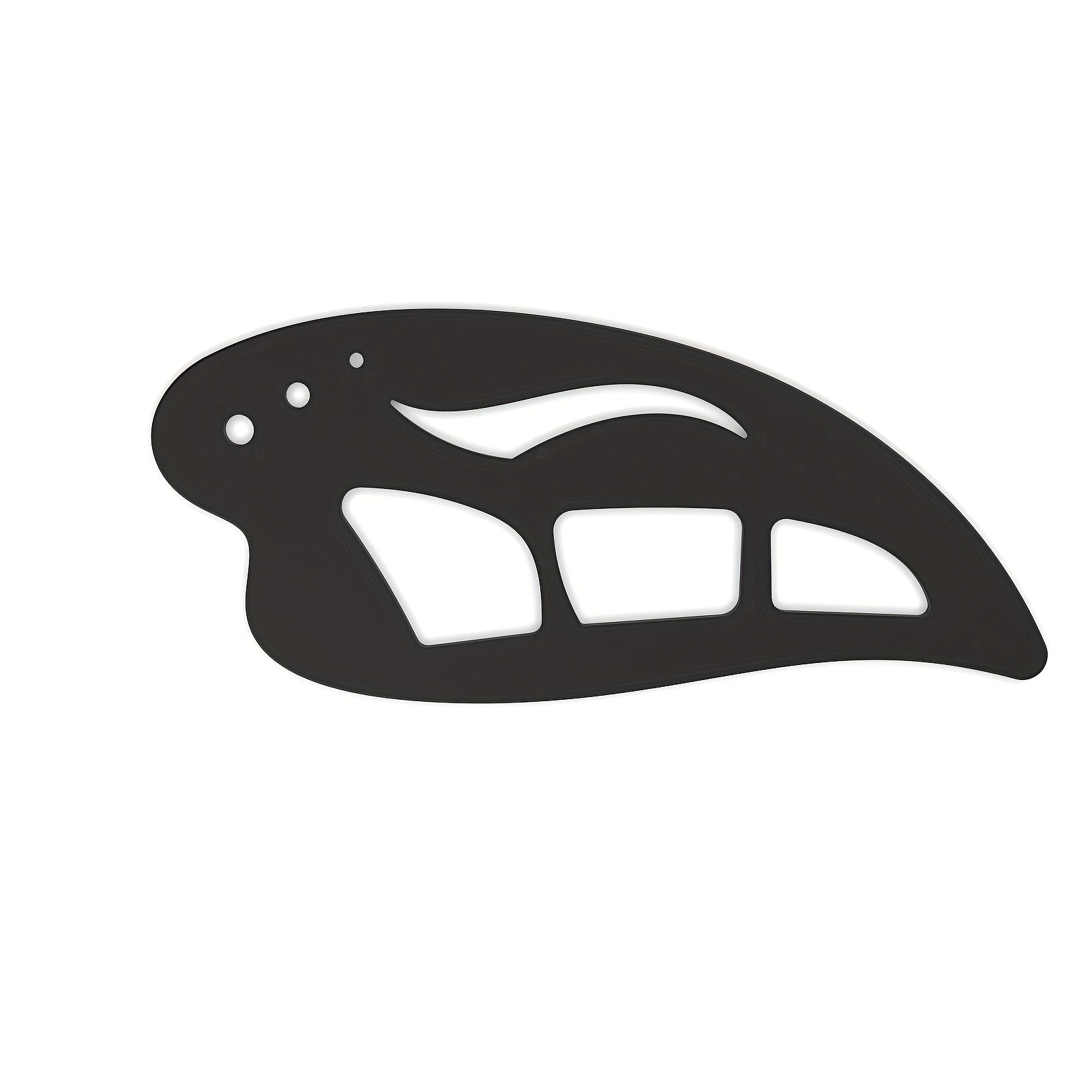Black eye primer makeup applicator for smooth, even application