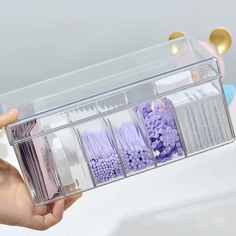 large-capacity eyelash tool and tweezer storage box (photo 1 of 10)