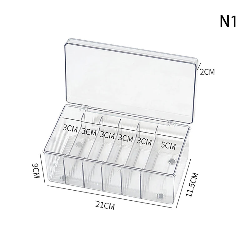 large-capacity eyelash tool and tweezer storage box (photo 10 of 10)