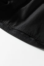 Varsity Stripe Elastic Waist Athleisure Shorts