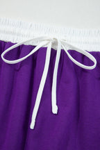 Varsity Stripe Pullover and Mini Skirt Set