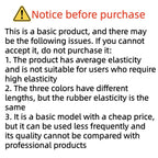 Fabric resistance bands for glutes in three colors with average elasticity