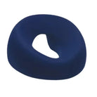 Blue face down pillow for massage, soft and supportive