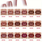Velvet matte lip liner set in various shades for perfect lip definition
