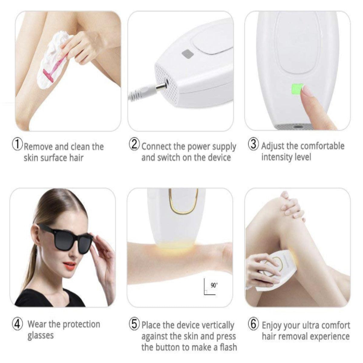 Gadgets Face To Feet Laser Hair Remover