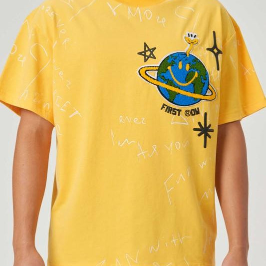 Men's Shirts - Tee's Fantastic Planet Chenille Patch Tee