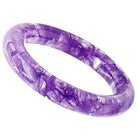 Purple Fashion Bangle No Stone with a Unique Swirled Design for Trendy Jewelry Looks