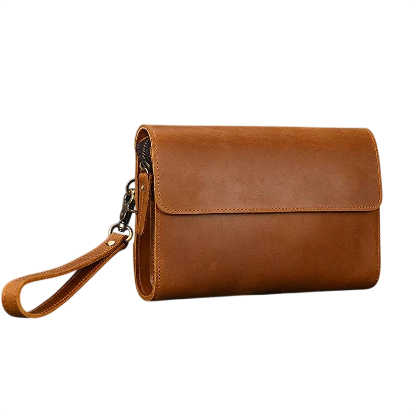 Fashion Genuine Leather Clutch Wallet for Men & Women with