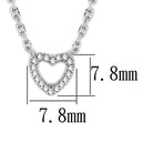 VacationGrabs Fashion Jewelry for Vacation featuring a heart pendant necklace with sparkling details
